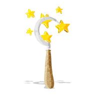 cartoon magic sickle