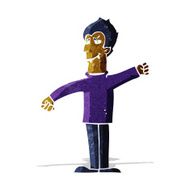 cartoon vampire man N16