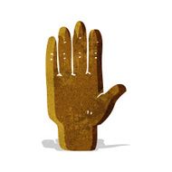 cartoon hand N7