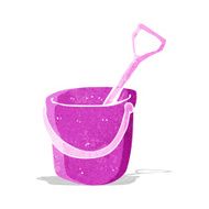 Cartoon Bucket And Spade N6