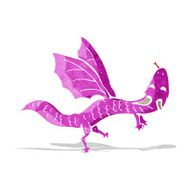 cartoon little dragon N6