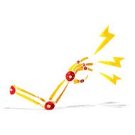 Cartoon Robot Arm N7