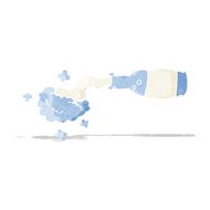 cartoon spilled bottle N2