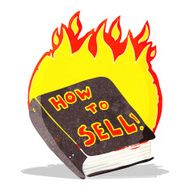 cartoon how to sell book N2