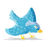 cartoon garden bird N6