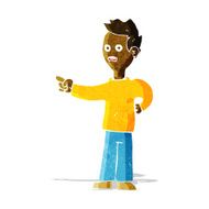 cartoon shocked boy pointing N2