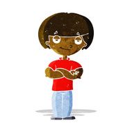 cartoon smug looking man N2