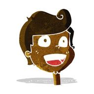 Cartoon Happy Face N11