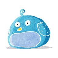 cartoon fat bird