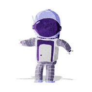 Cartoon Astronaut N38