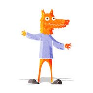 cartoon fox man N4