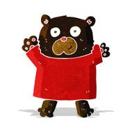 cartoon cute black bear N2