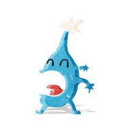 cartoon funny creature N7