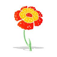 cartoon flower N147