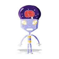 cartoon weird robot N3