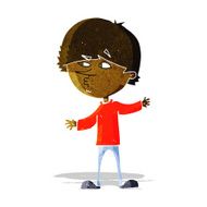 cartoon curious man N15