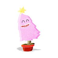 cartoon dancing christmas tree N4