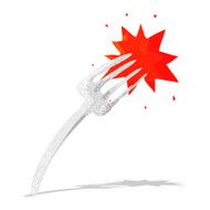 cartoon fork N14