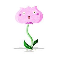 cartoon shocked flower N2