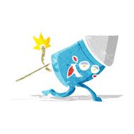 cartoon funny firework character N4