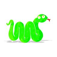 funny cartoon snake N32