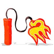 cartoon dynamite burning N2