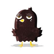 cartoon bored bird N2