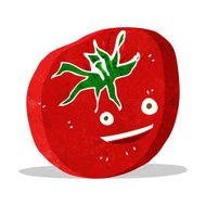 cartoon happy tomato N3