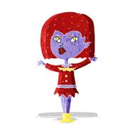 Cartoon Vampire Girl N44
