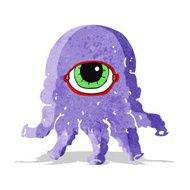 cartoon alien head N2