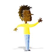 cartoon dismissive man N2