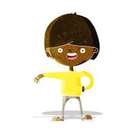 cartoon happy man N75