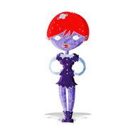 cartoon pretty vampire girl N4