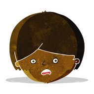 cartoon unhappy boy N8