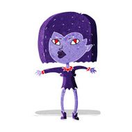Cartoon Vampire Girl N46
