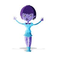 Cartoon Vampire Girl N47