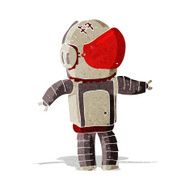Cartoon Astronaut N39