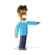 cartoon man accusing N5