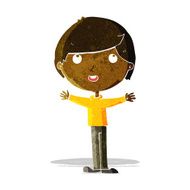 cartoon happy boy N47