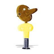 cartoon balding man N3