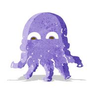 cartoon alien squid face N4