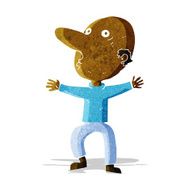 cartoon worried middle aged man N2