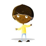 cartoon happy boy N49