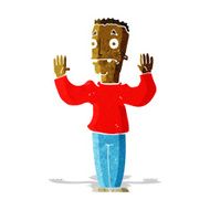 cartoon man surrendering N4