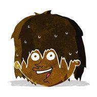 cartoon happy man N85