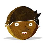 Cartoon Happy Face N12