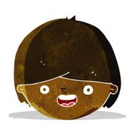 Cartoon Happy Face N14