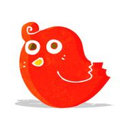 funny cartoon bird N53