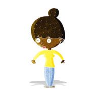 cartoon woman staring N5