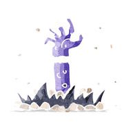 cartoon zombie arm N2